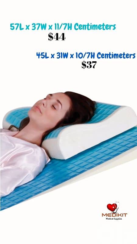 Gel Memory Foam Pillow 0