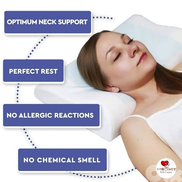 Gel Memory Foam Pillow 4