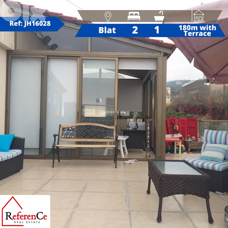 Amazing apartment for rent in blat شقة رائعة للايجار في بلاط 0