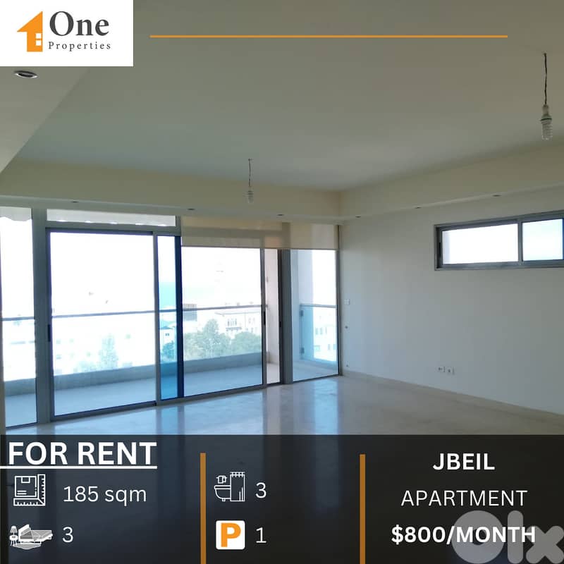 APARTMENT FOR RENT IN JBEIL 0