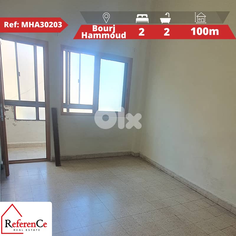 Good location apartment in Bourj Hammoud شقة بموقع جيد في برج حمود 0