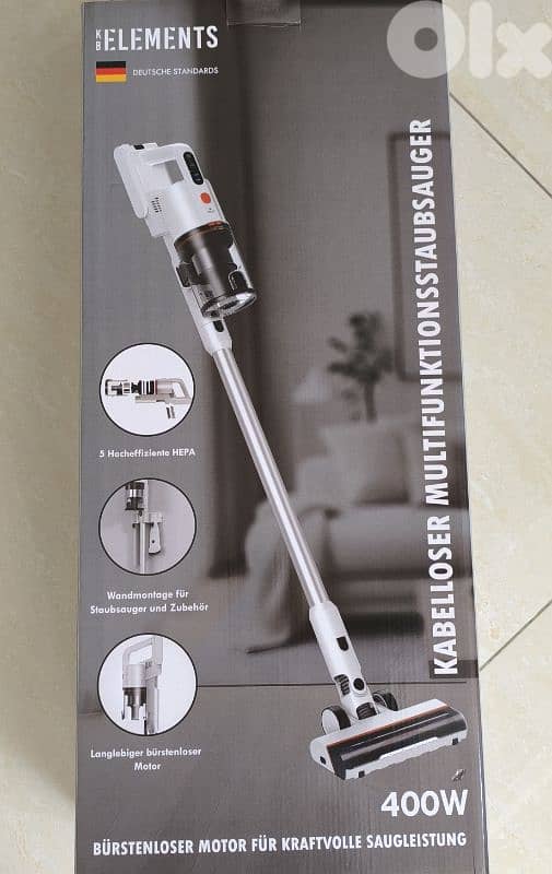 by a brand “K-Elements” with a 400 W motor, 0