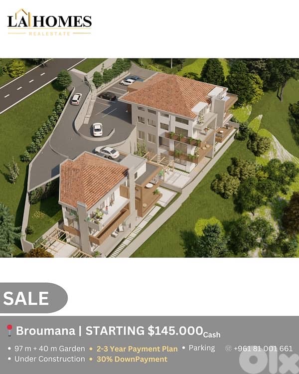 under construction in broumana قيد الإنشاء في برومانا 0