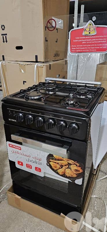 gas oven 55x50cm فرن غاز 0