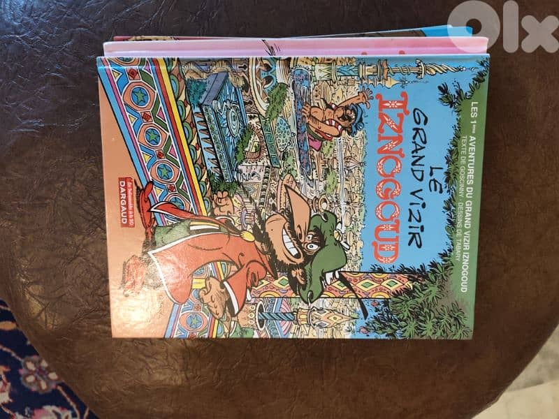 children bandes dessinees 6 books in ,french,in good condition 4