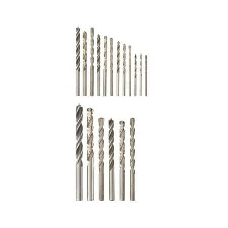 Parkside Drill Bit Set in a Metal Box 18 Pcs - طقم لقم حفر في علبة 2