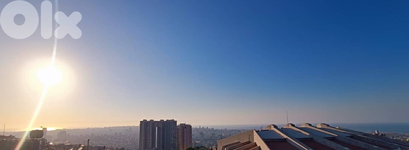 Apartment + Terrace For Rent In Mar Roukoz شقة للاجار في مار روكز 0