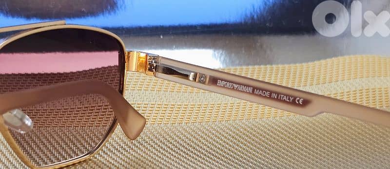 Emporio Armani Luxury Gold Sunglasses 4