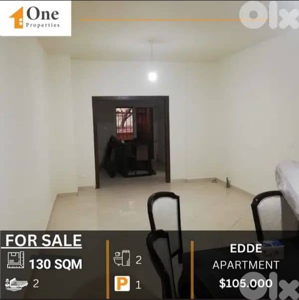 APARTMENT FOR SALE IN EDDE JBEIL 0
