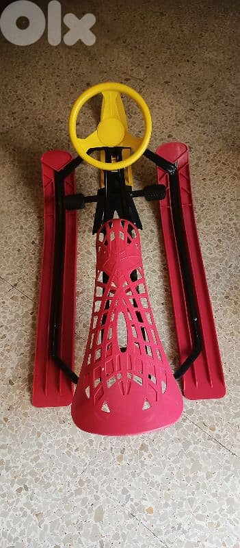 Kids Snowmobiile toboggan 0