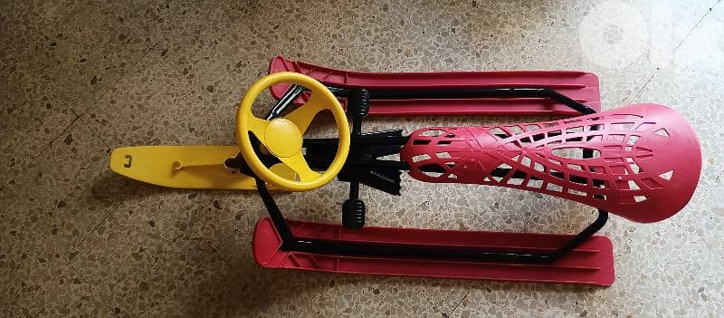 Kids Snowmobiile toboggan 2