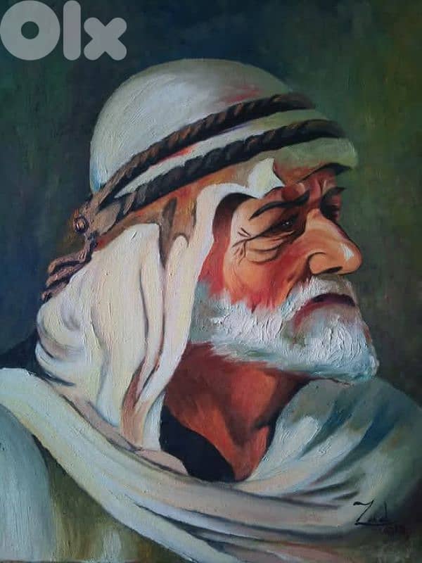 2 Oil Paintings لوحات زيتية 1