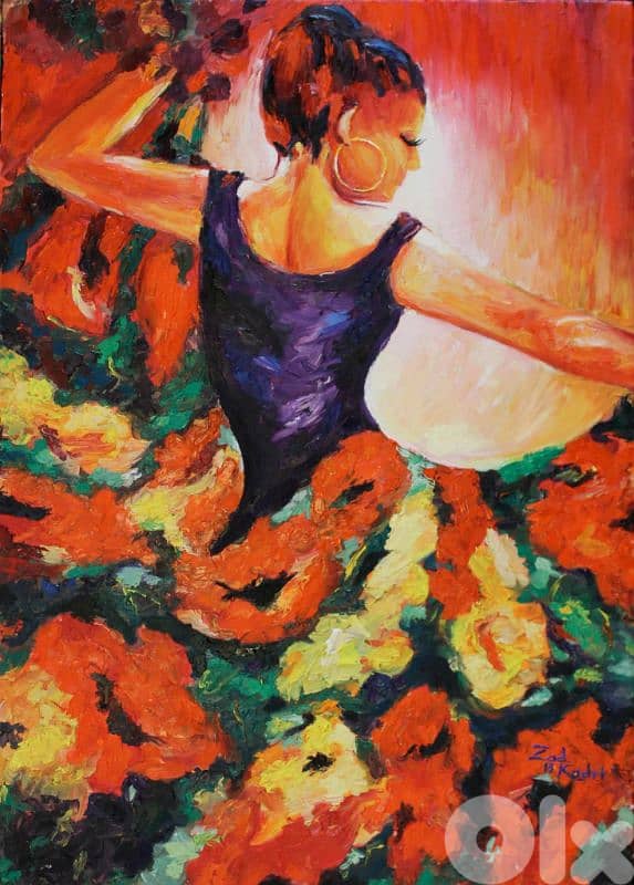 Oil Painting لوحة زيتية 0