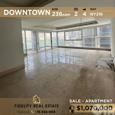 Apartment for sale in Downtown NY216 شقة للبيع  في وسط المدينة