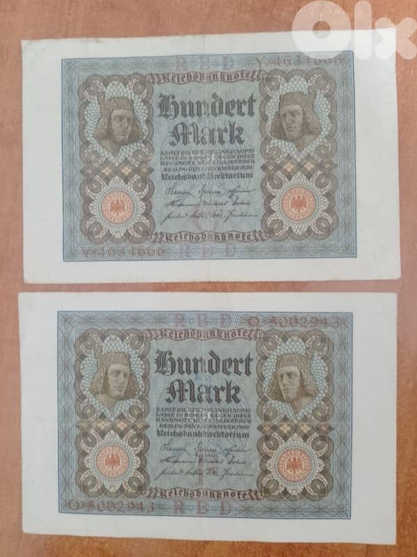 عملات المانية قديمة اصدارين 1908 و 1920 0
