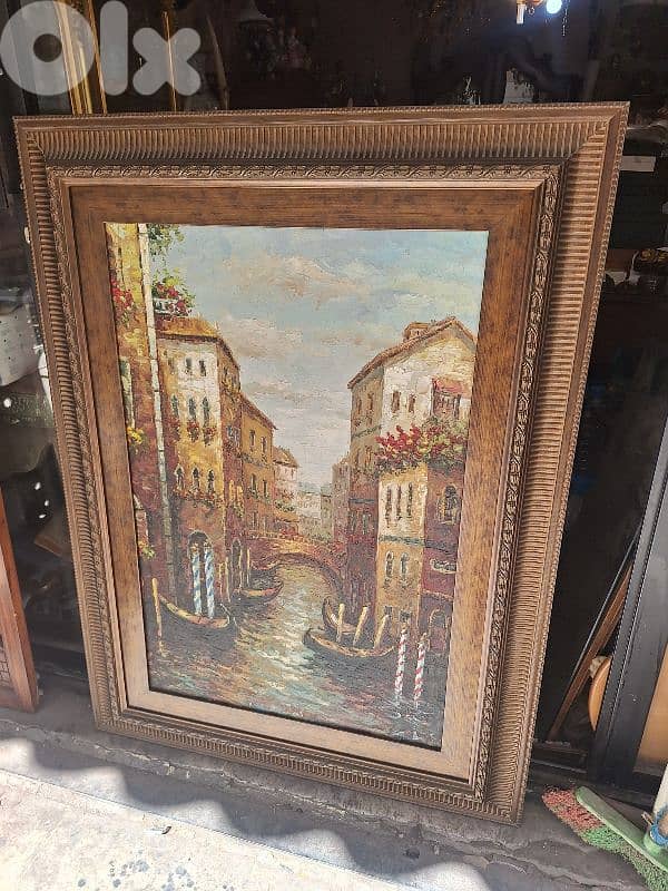 لوحة رسم ايطالي رائع جدا ومميز painting 0