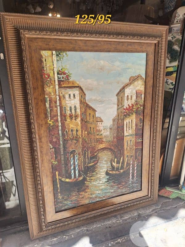 لوحة رسم ايطالي رائع جدا ومميز painting 1