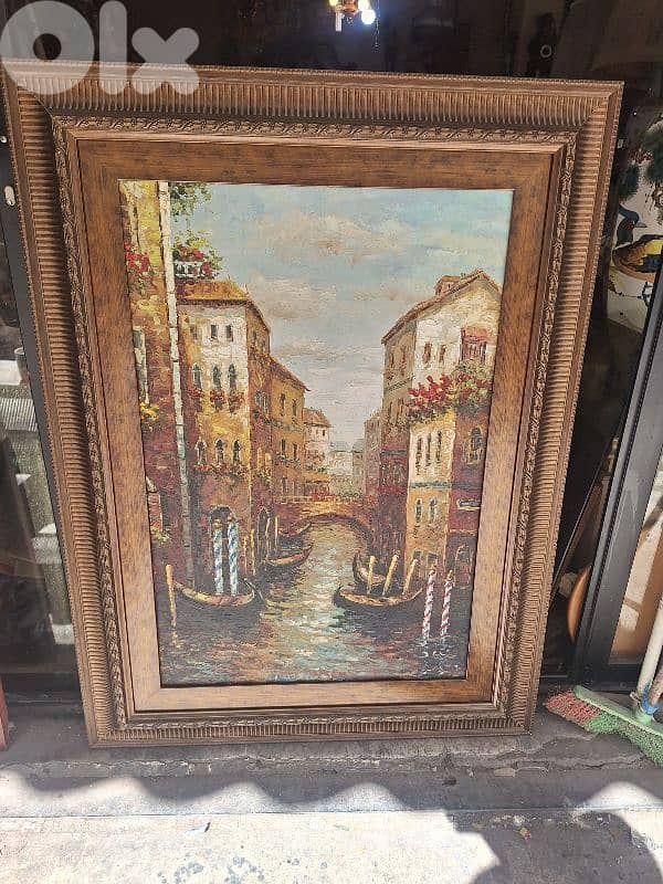 لوحة رسم ايطالي رائع جدا ومميز painting 2