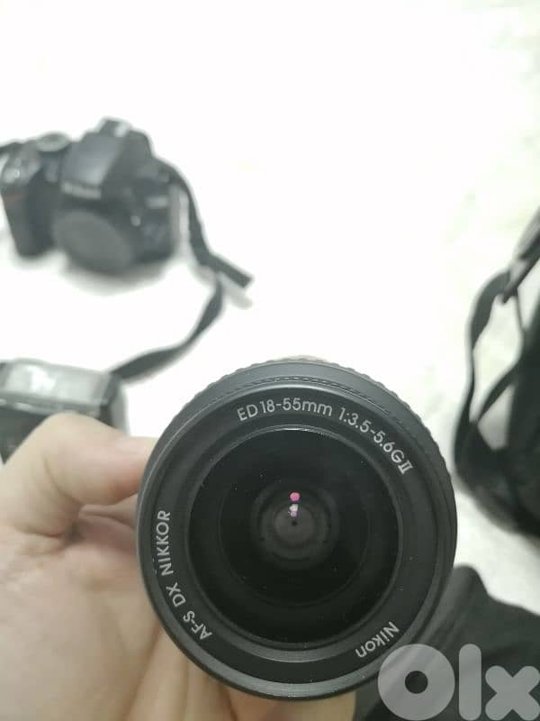Nikon D3200 with trypod and full kit 5 pcs 1