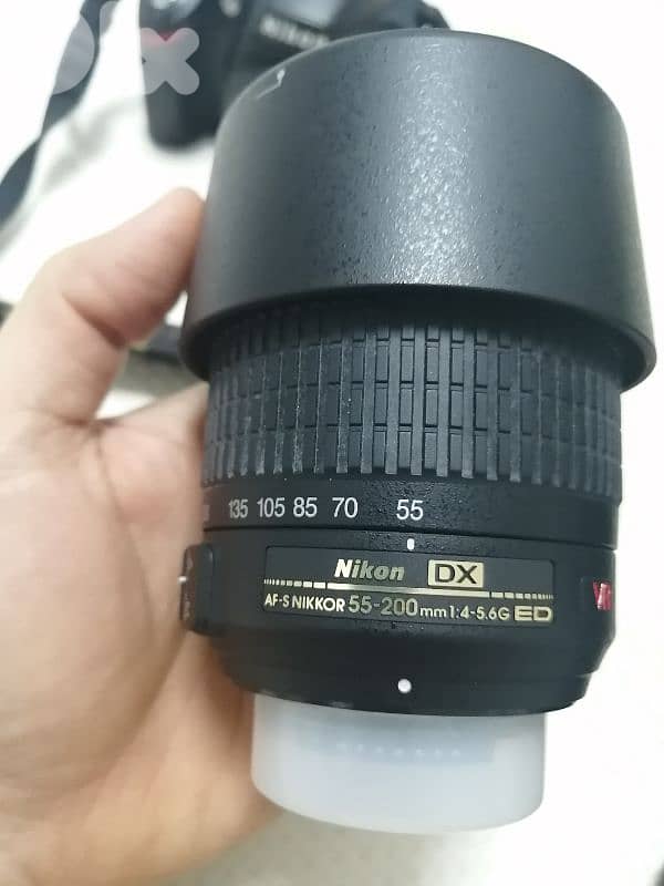 Nikon D3200 with trypod and full kit 5 pcs 2