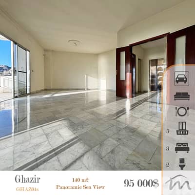 Ghazir | 679$/m² | 3 Bedrooms | 5 Balconies | Well-Maintained Building