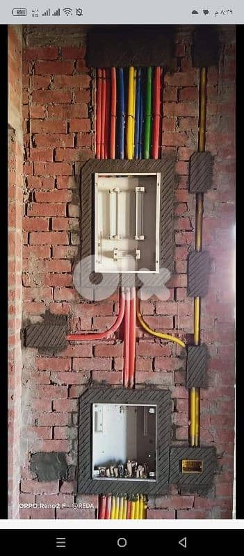تصليح اعطال كهرباء محلات منازل فيلل بنايات  وتصليح اعطال الطاقه شمسيه 5