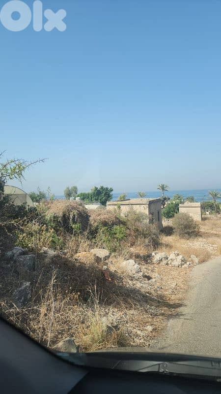 land for sale in jiyeh  أرض للبيع في الجية 0