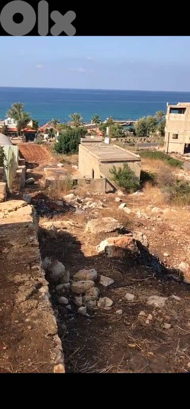 land for sale in jiyeh  أرض للبيع في الجية 8