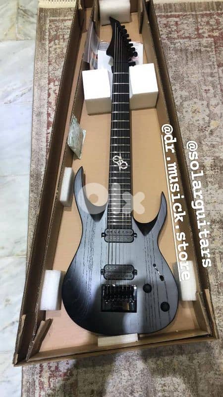 Electric Guitar Solar A1.7BOP – 7-String Guitar 0
