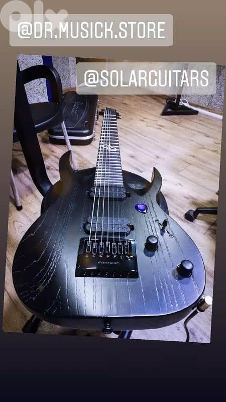 Electric Guitar Solar A1.7BOP – 7-String Guitar 3