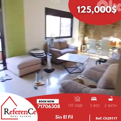 Apartment in Sin El Fil for sale شقة للبيع في سن الفيل