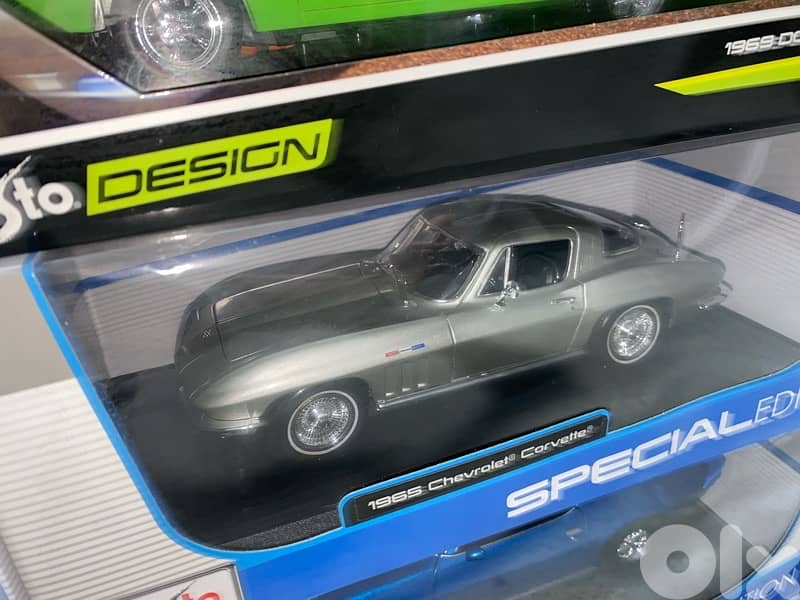 diecast muscle cars series scale 1/18 ford corvette many other 5