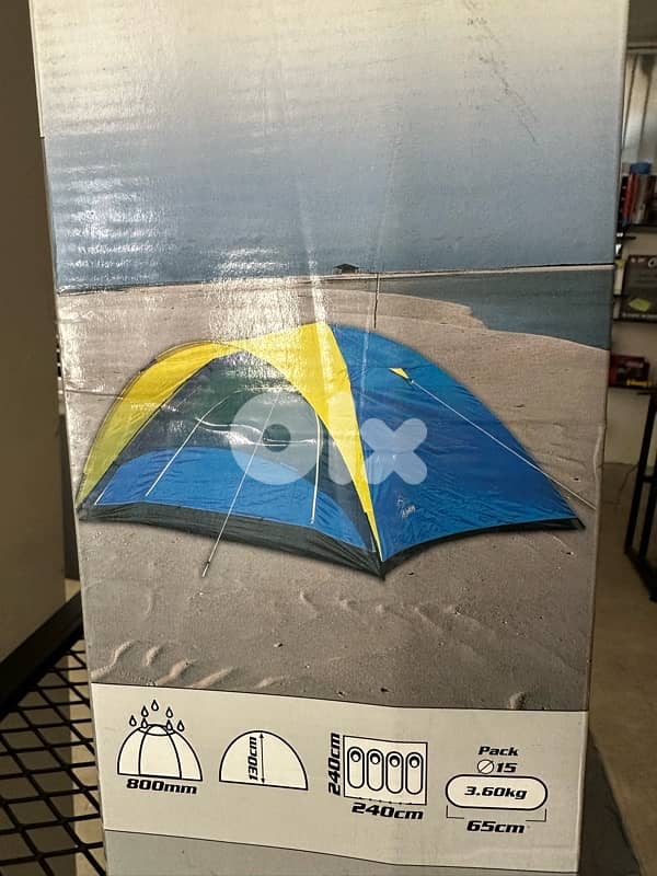 Dome tent for 4 0