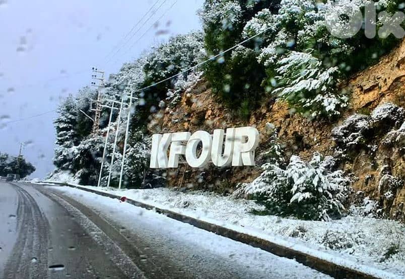 LAND For SALE in KFOUR with View أرض في  كفور 0