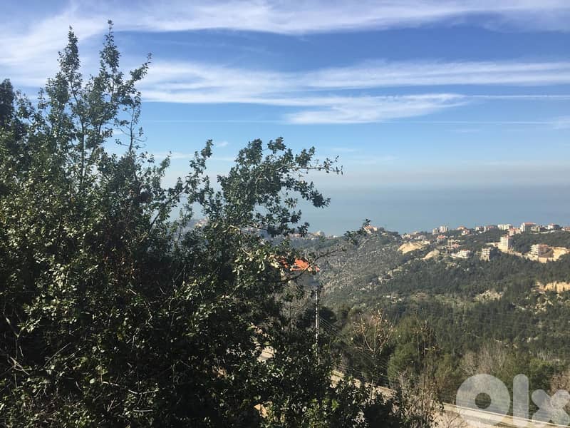 LAND For SALE in KFOUR with View أرض في  كفور 3