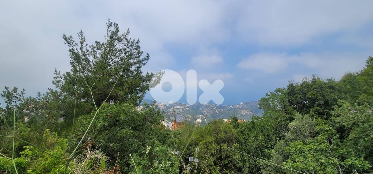 LAND For SALE in KFOUR with View أرض في  كفور 6
