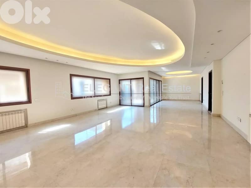 Panoramic View with 24/7 Electricity | For Rent | Achrafieh 0