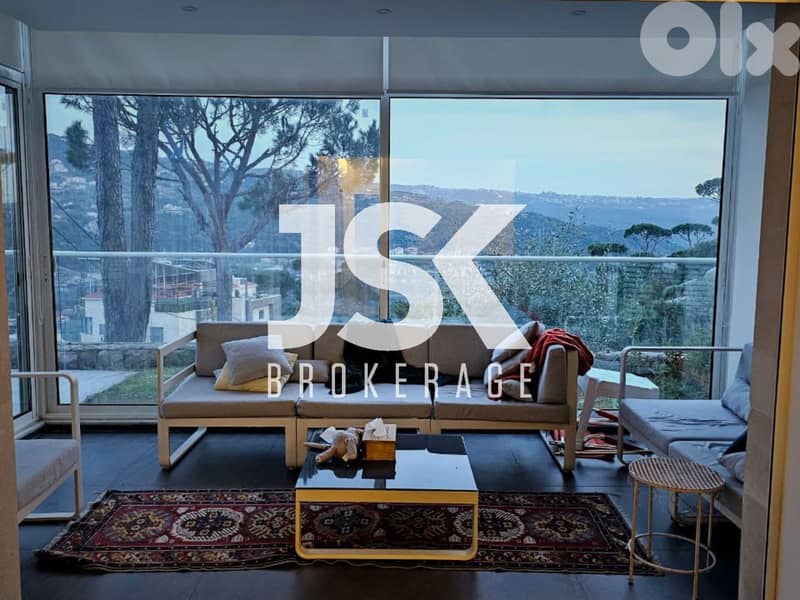 L19230 - Stunning Apartment With Terrace & Garden For Sale in Baabdat 0