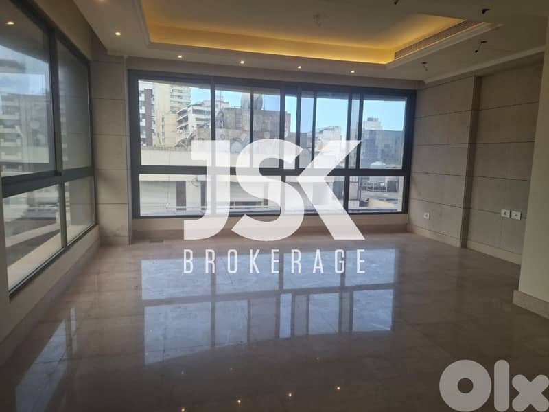L19231 - 3-Bedroom Apartment For Sale in Sanayeh, Ras Beirut 0