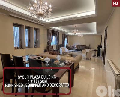 luxurious living in SYOUFI PLAZA BUILDING-ASHRAFIEH REF#HJ126043