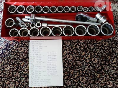 Facom & SnapOn للبيع عدة كاراج ميكانيك أصلية
