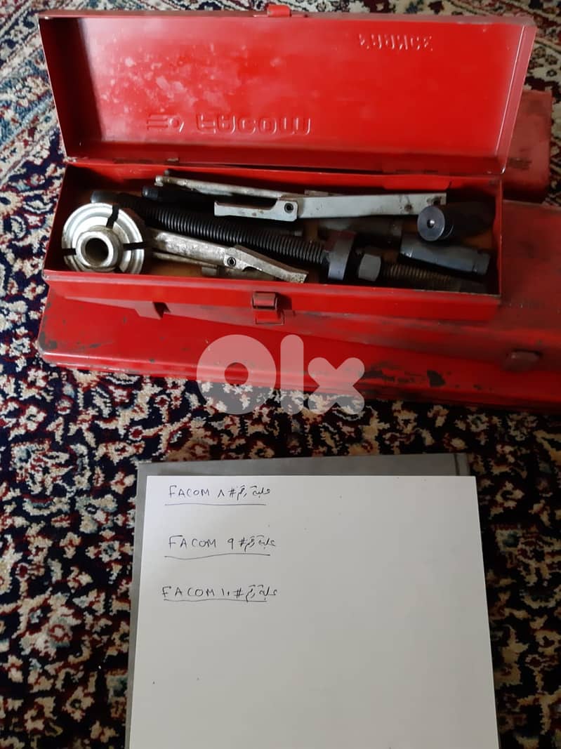 Facom & SnapOn للبيع عدة كاراج ميكانيك أصلية 13