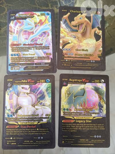 4 pokemon cards for sale