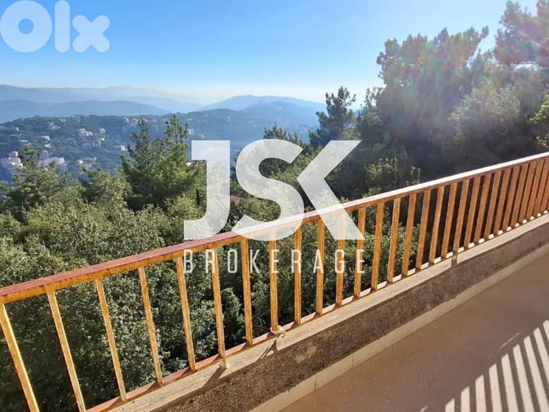L19242 -Apartment with Amazing Mountain View For Sale in Dahr El Sawan 0
