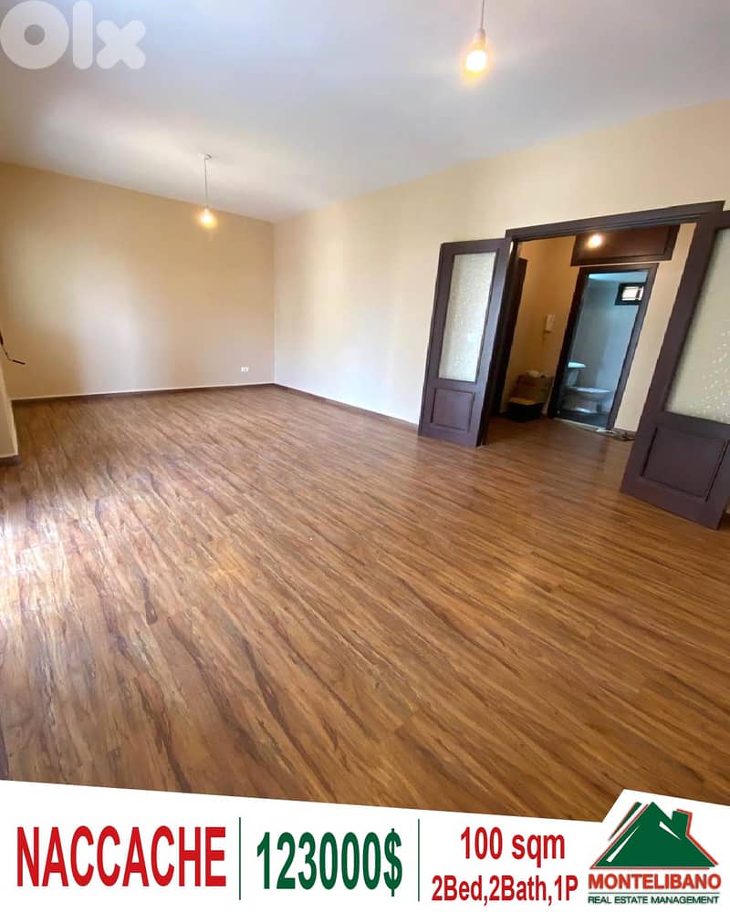 100 sqm Apartment For Sale in Naccache (نقاش) 0