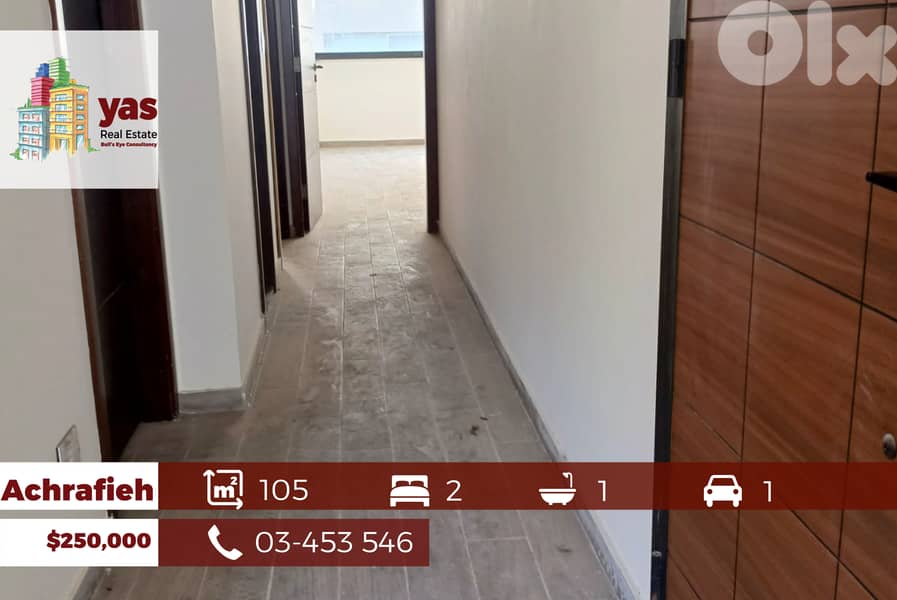 Achrafieh/Saydeh 105m2 | New | Active Street | Catch | OH 0
