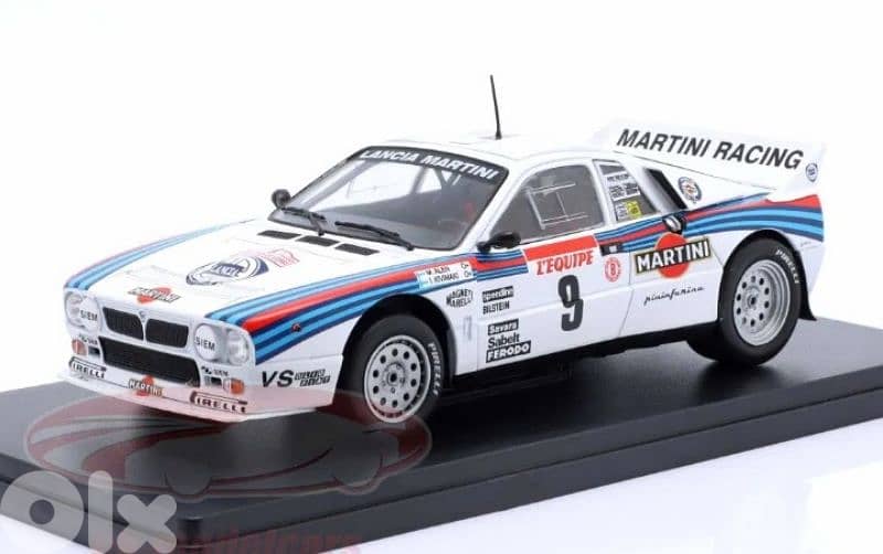 Lancia 037 (Rally Tour De Corse 1983) diecast car model 1;24 1