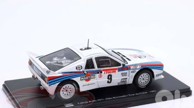 Lancia 037 (Rally Tour De Corse 1983) diecast car model 1;24 4