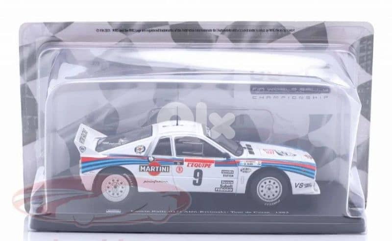 Lancia 037 (Rally Tour De Corse 1983) diecast car model 1;24 5