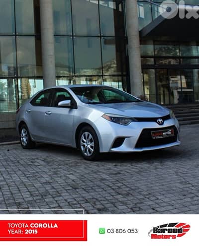 Toyota Corolla 2015